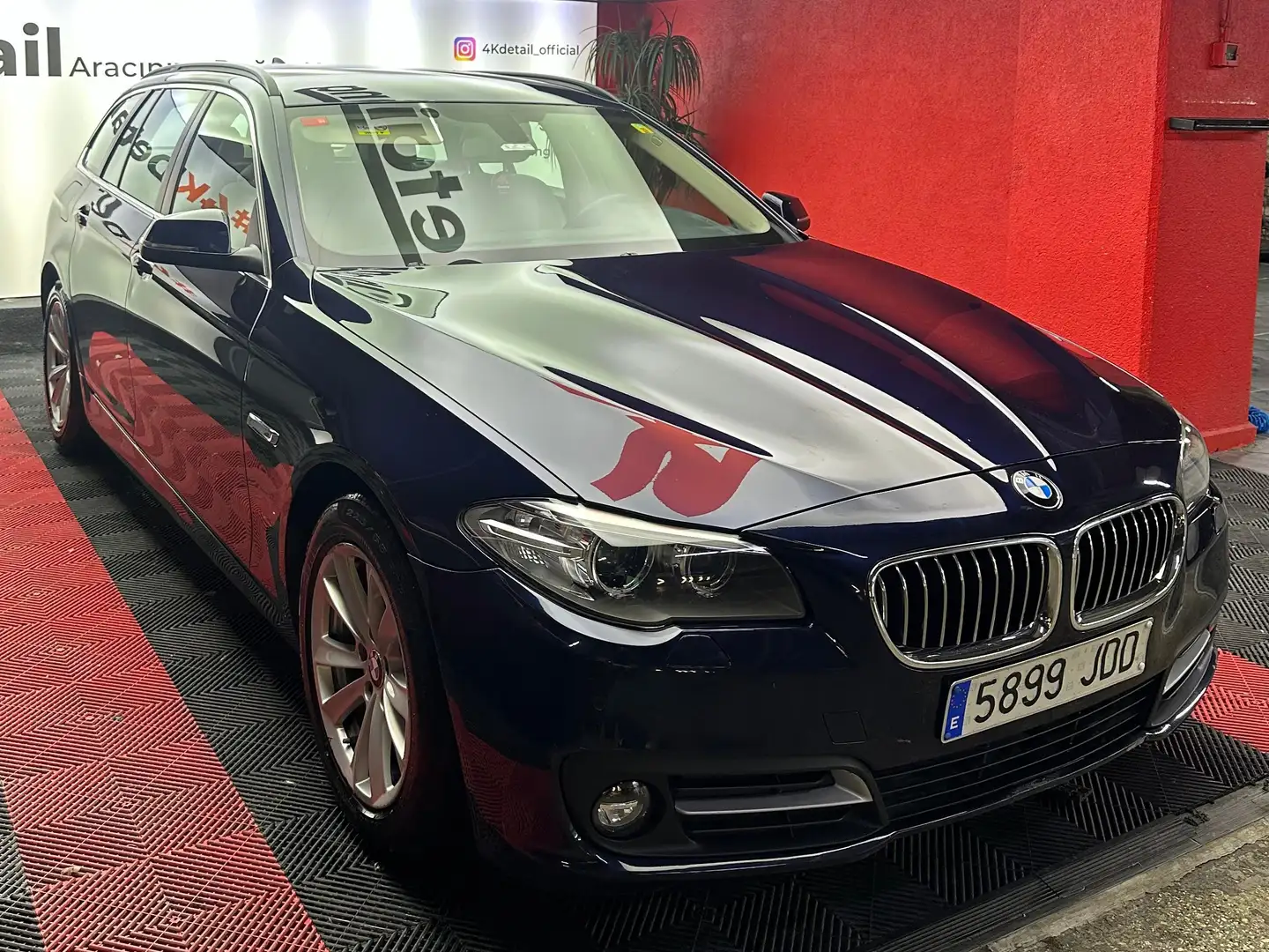 BMW 520 520dA Touring Azul - 2