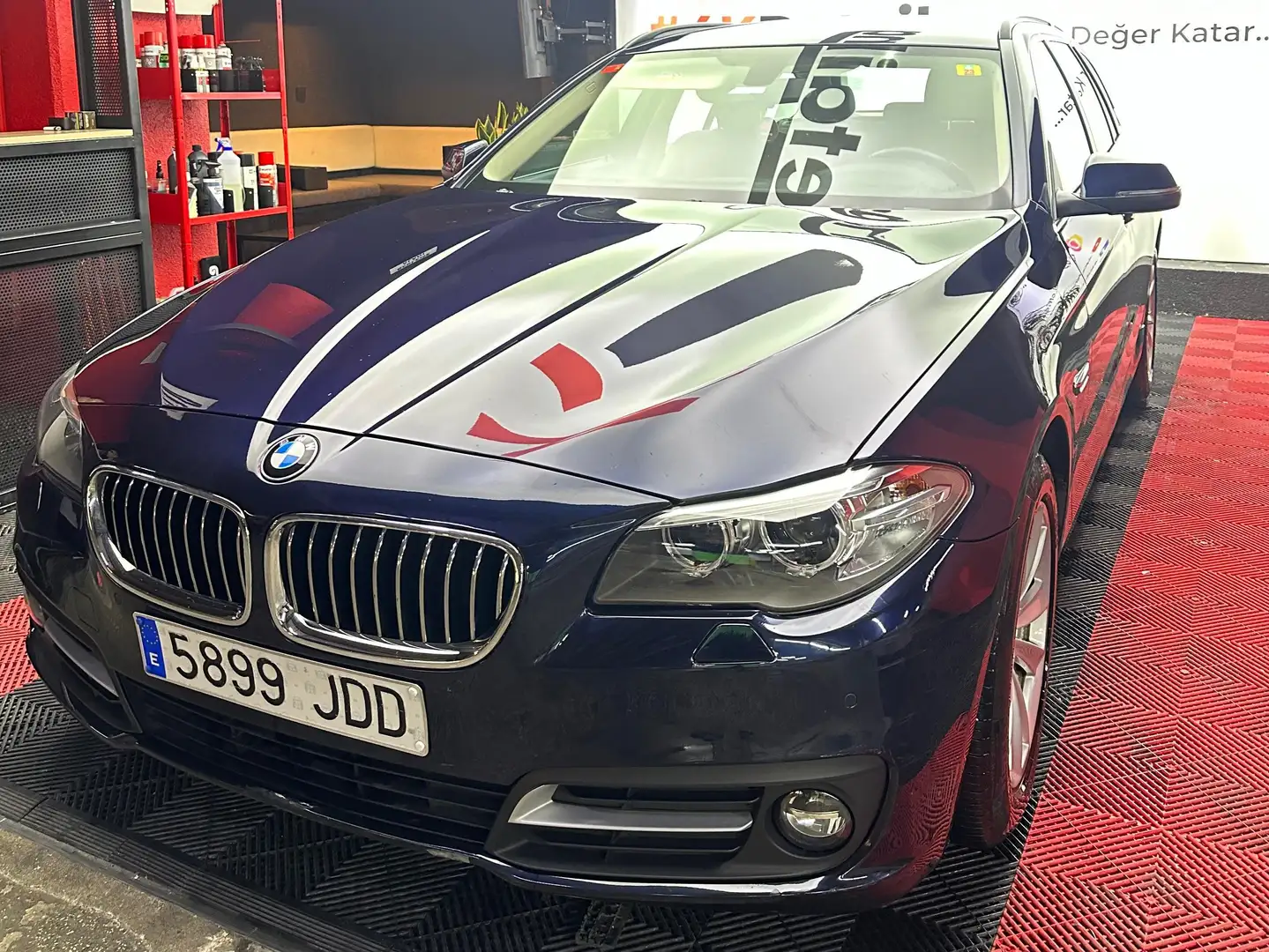 BMW 520 520dA Touring Azul - 1