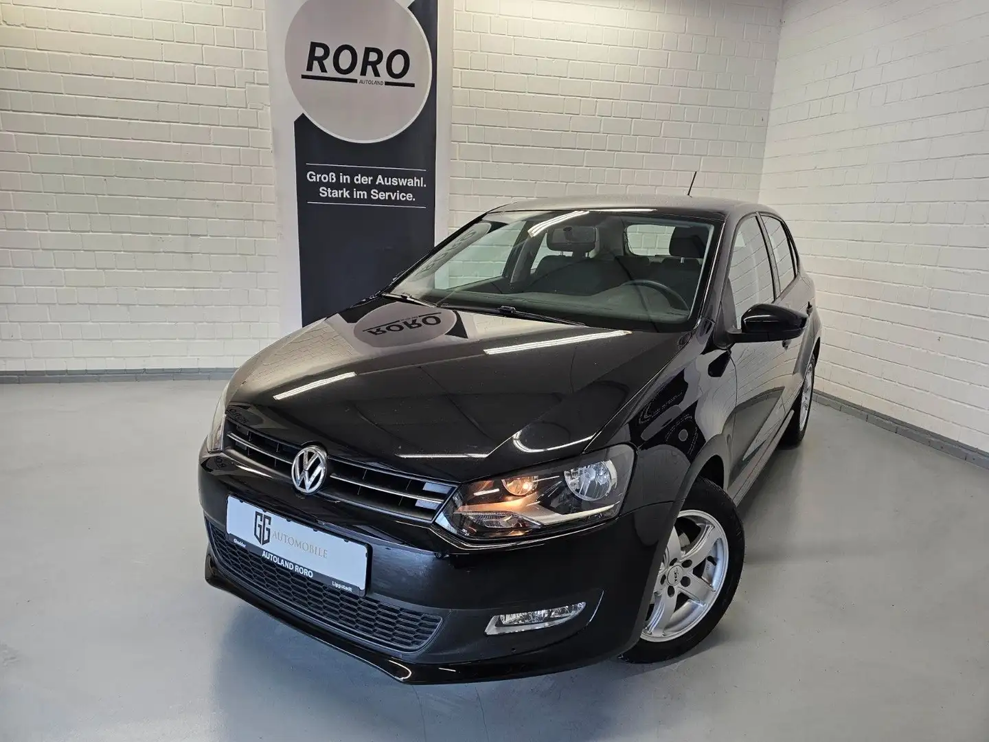 Volkswagen Polo V 1.2 Comfortline + 2.HAND/LMF/KLIMAANLAGE Schwarz - 1
