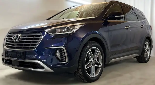 Hyundai Grand Santa Fe blue Premium 4WD