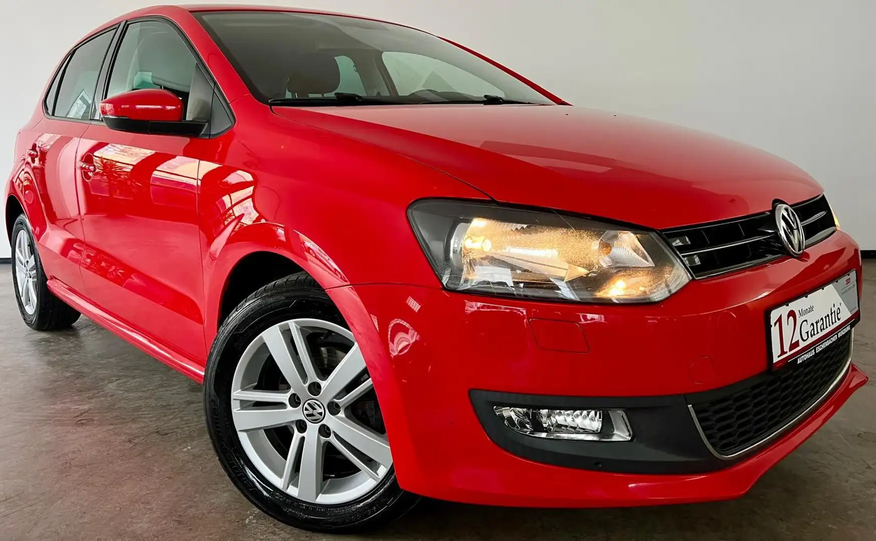 Volkswagen Polo V Life 1.2 TDI Temp PDC Klima TÜV&SERV NEU Rosso - 1