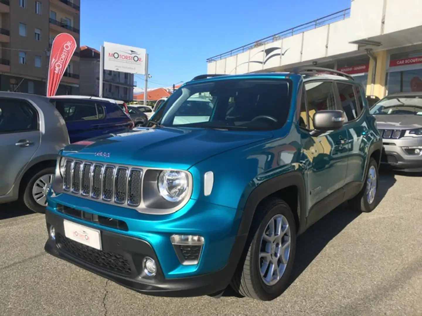 Jeep Renegade 1.0 T3 Limited Bleu - 1