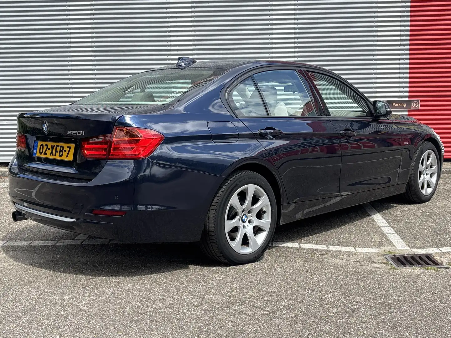 BMW 320 3-serie 320i Executive Automaat | 1/2 Leder | Crui Blauw - 2