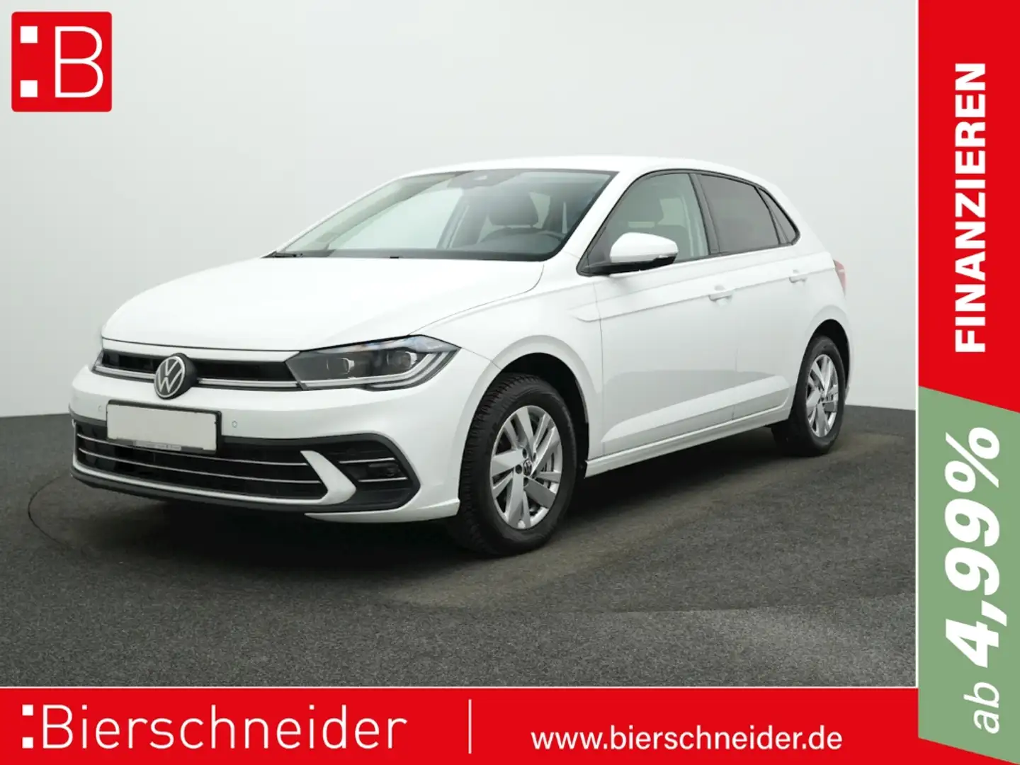 Volkswagen Polo 1.0 TSI DSG Style ARTVELOUR NAVI KAMERA ACC Weiß - 1