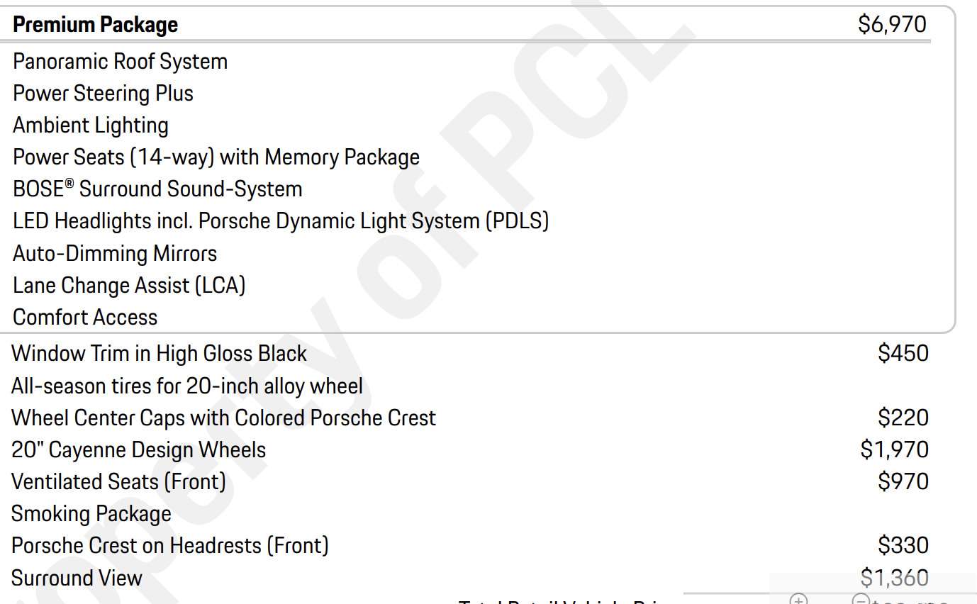 used 2021 Porsche Cayenne car, priced at $49,900