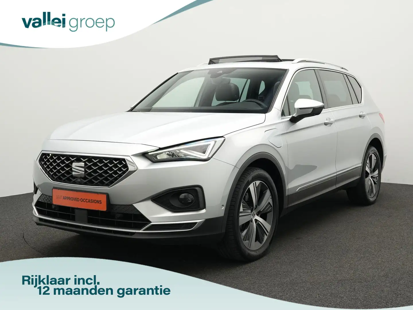 SEAT Tarraco 1.4 TSI e-Hybrid 245 pk DSG PHEV Xcellence | Panor Grijs - 1