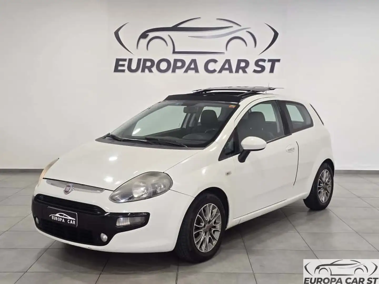 Fiat Punto Evo Punto Evo 1.2 3 porte S&S Active TETTO APRIBILE Bianco - 1