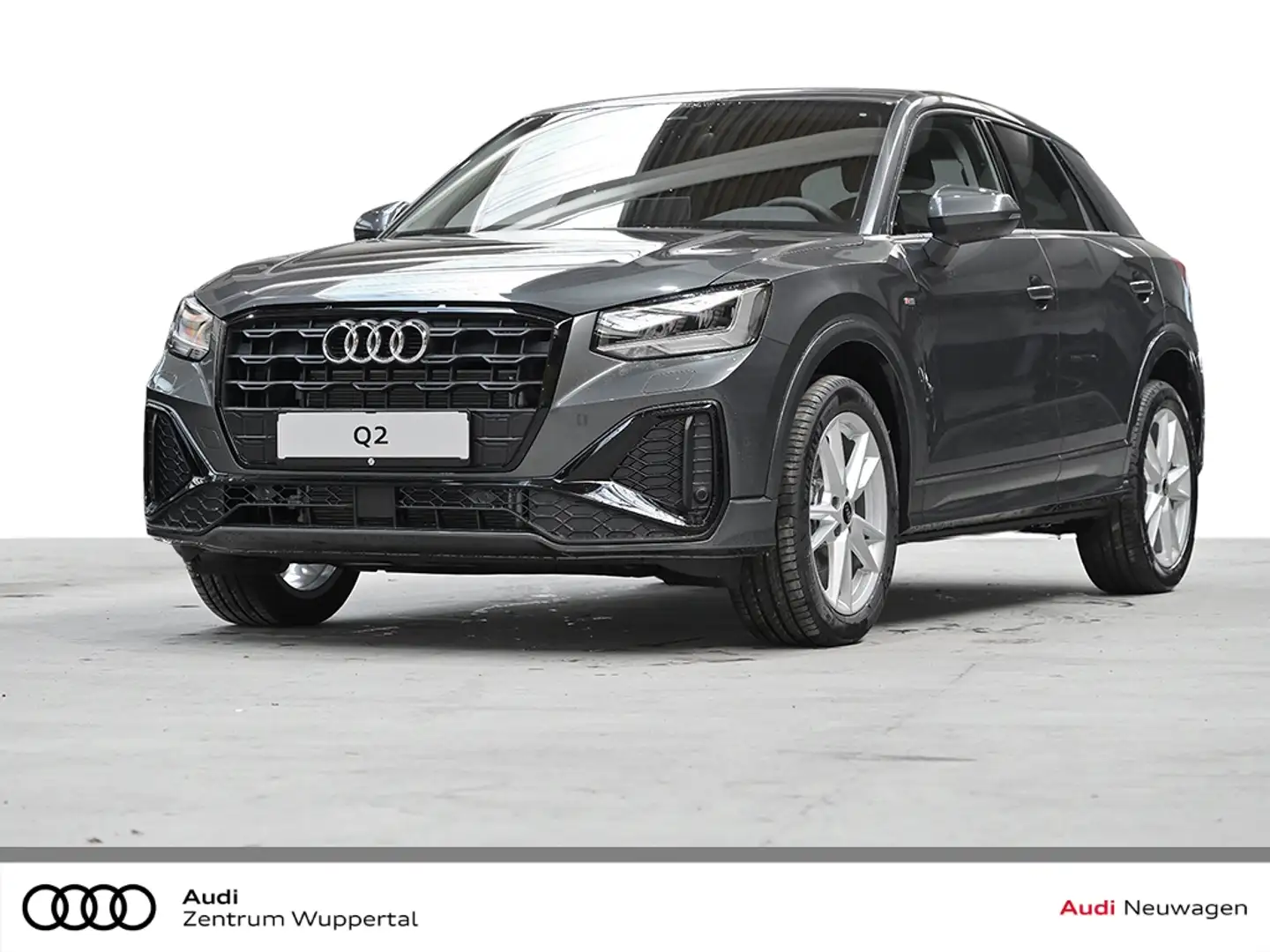 Audi Q2 30 TFSI S-LINE AHK-LED-Kamera AHK-abnehmbar Cockpi Grau - 2