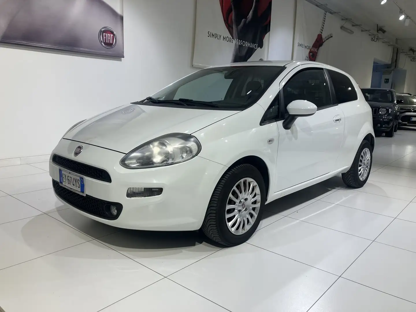 Fiat Punto Punto 1.3 MJT 75CV 3 porte Van Easy 2 posti E5+ Bianco - 1