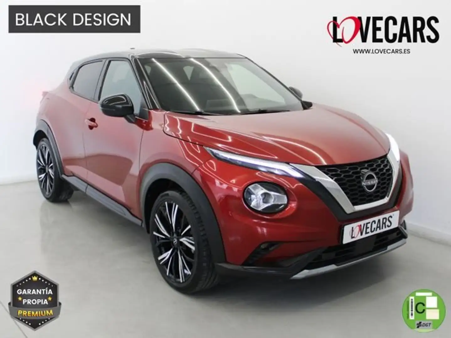 Nissan Juke DIG-T 84 kW (114 CV) 6M/T N-Design Black Rojo - 1