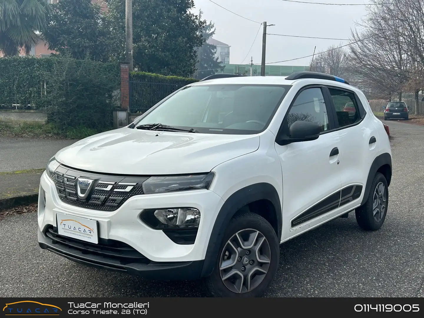 Dacia Spring Comfort 45 26.8 kWh Blanc - 1