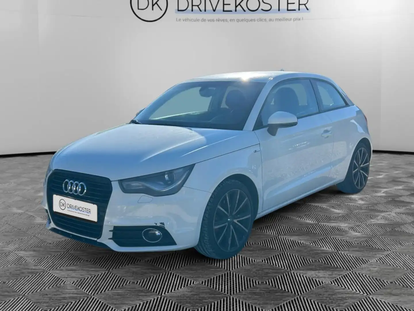 Audi A1 1.4 TFSI - 122 cv - Finition S line Blanc - 1