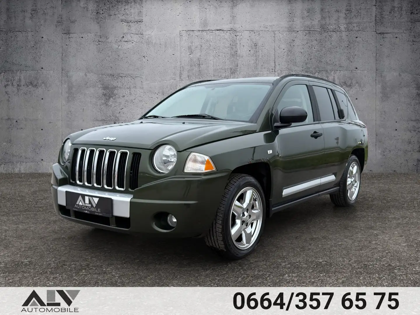 Jeep Compass Limited 2,4 Automatik Allrad 2.Besitz! Vert - 1