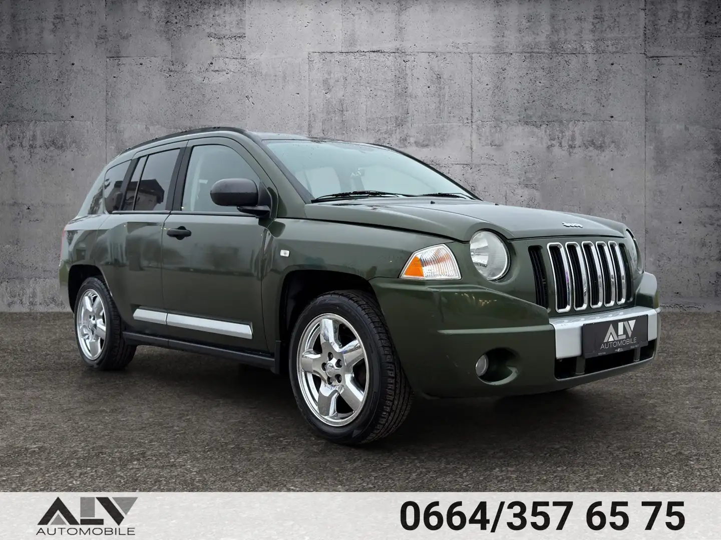 Jeep Compass Limited 2,4 Automatik Allrad 2.Besitz! Grün - 2
