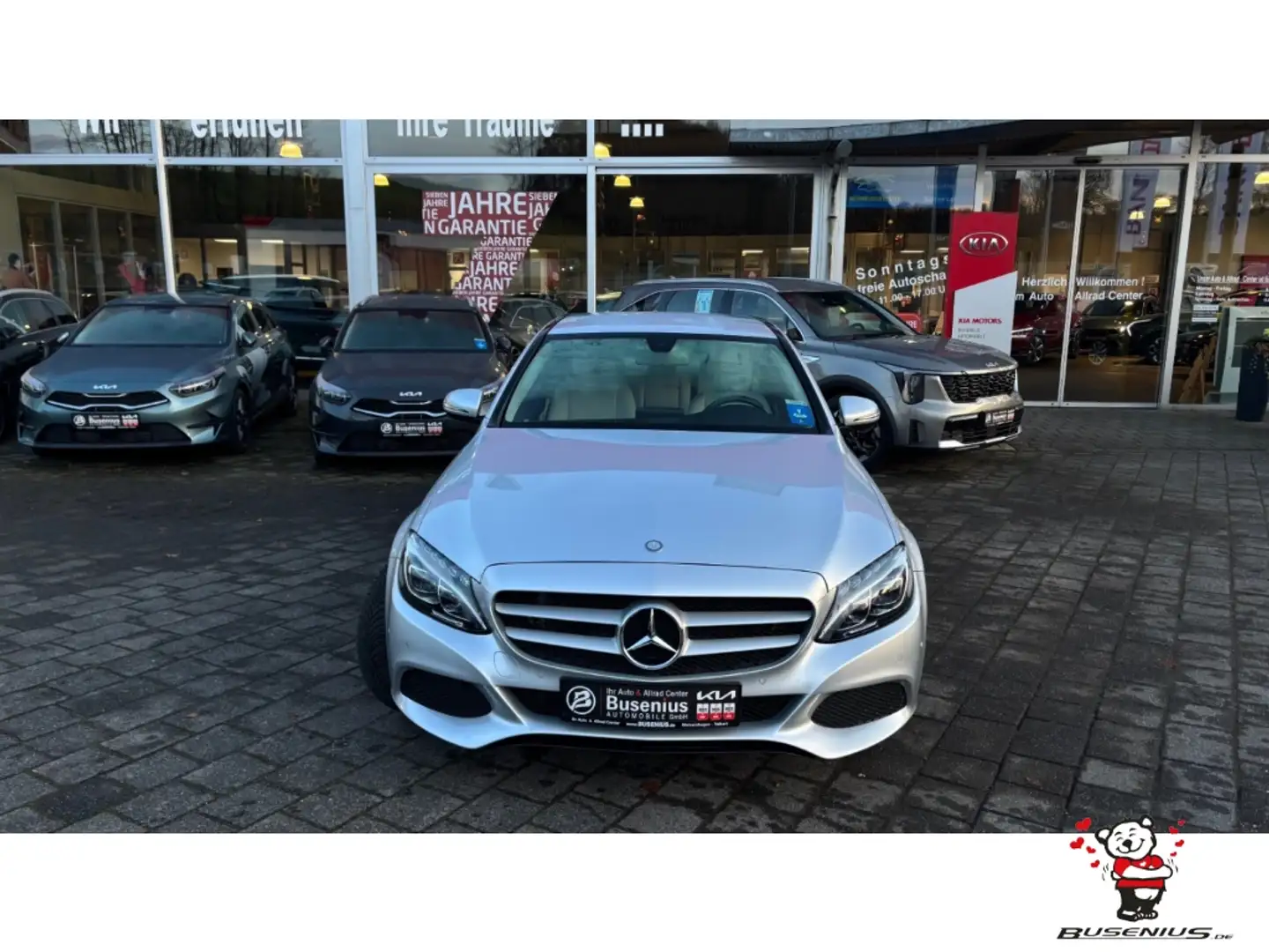 Mercedes-Benz C 180 CGI+Business+LED+Klimaaut+Spiegel+Tempomat Silver - 2