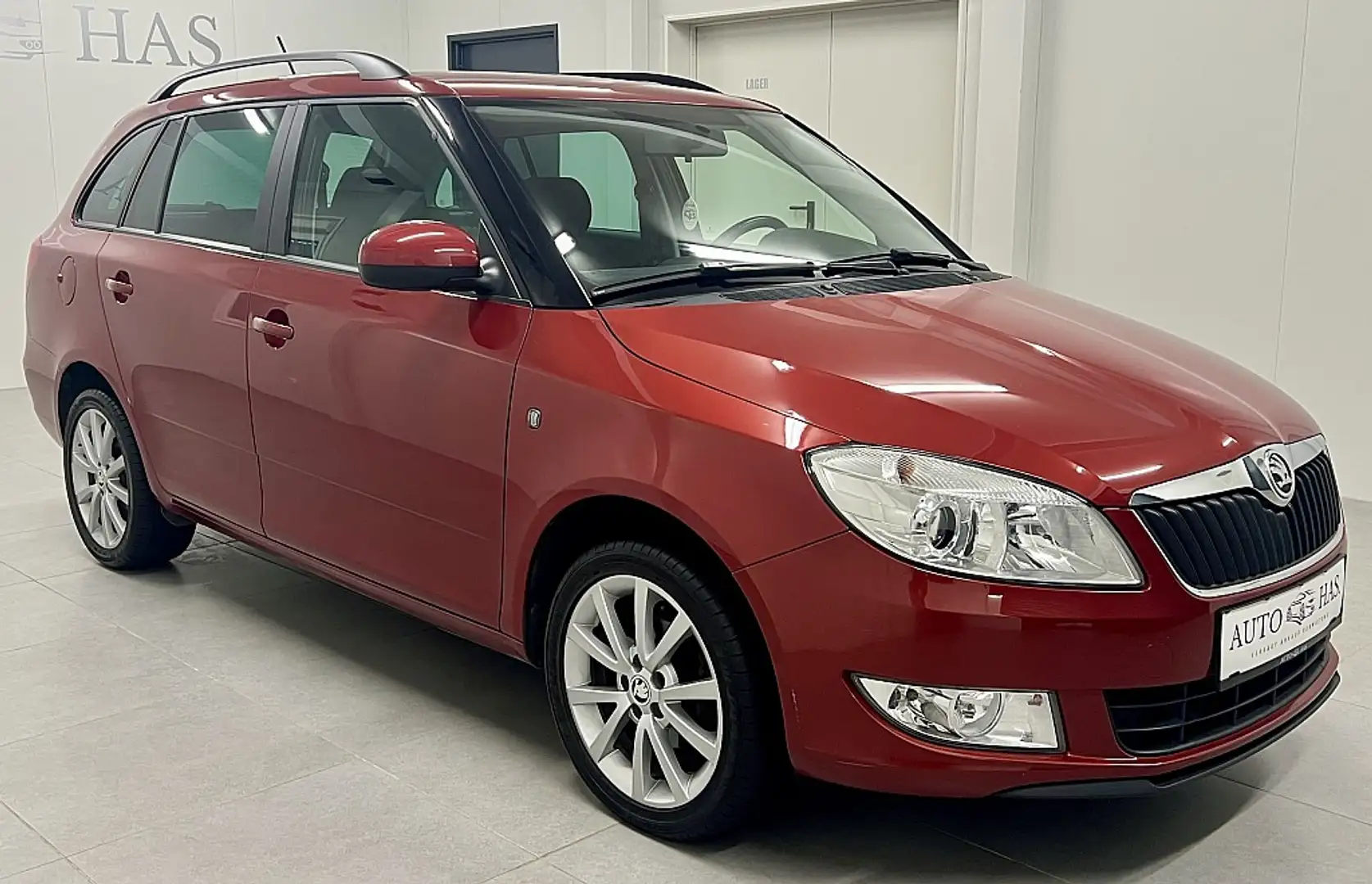 Skoda Fabia Combi Ambition+ 1,6 TDI*Schöner Zustand* Rot - 2