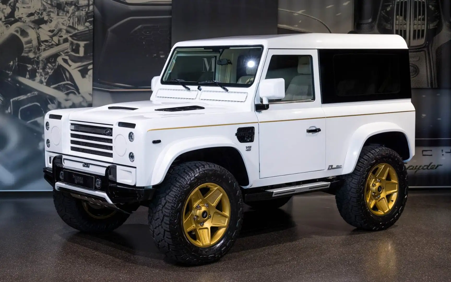 Land Rover Defender DEFENDER D90 DNOVANTA Blanc - 1