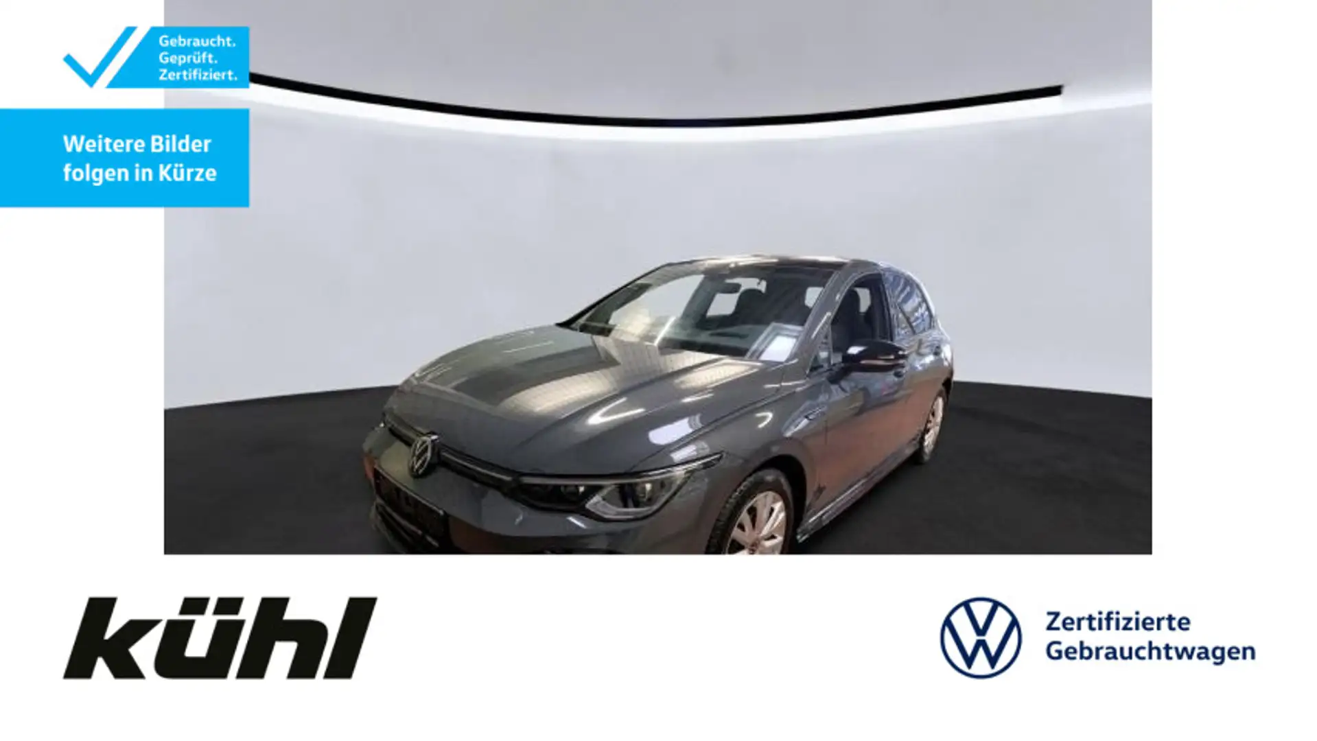 Volkswagen Golf 8 VIII 2.0 TSI DSG R-Line LED+/ACC/HuD/Kame Grau - 1