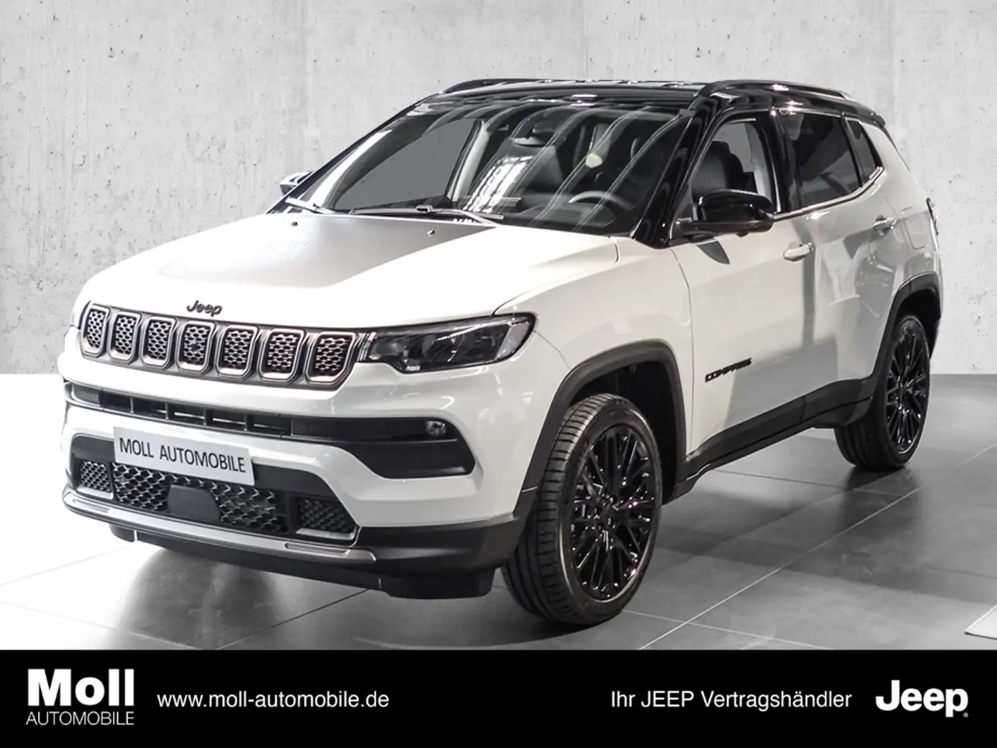 Jeep Compass Upland Plug-In Hybrid 4WD - Technologie & Infotain Weiß - 1