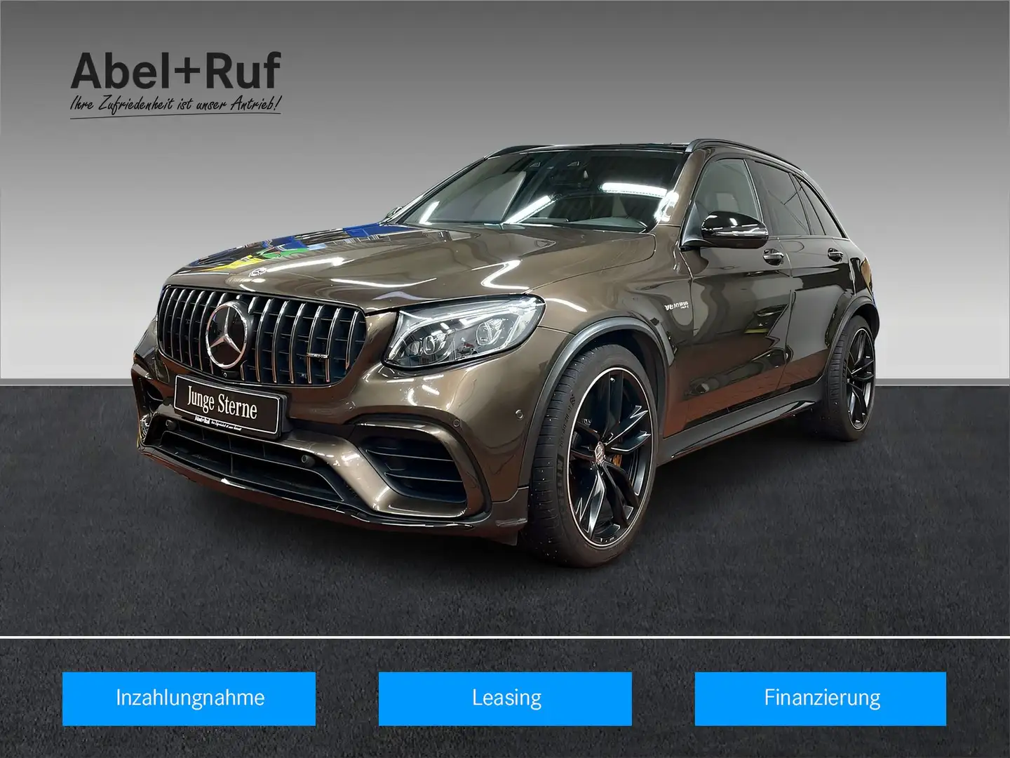Mercedes-Benz GLC 63 AMG GLC 63 S AMG 4M+ DISTR+NIGHT+Burme+TotW+AHK+360° Marrón - 1
