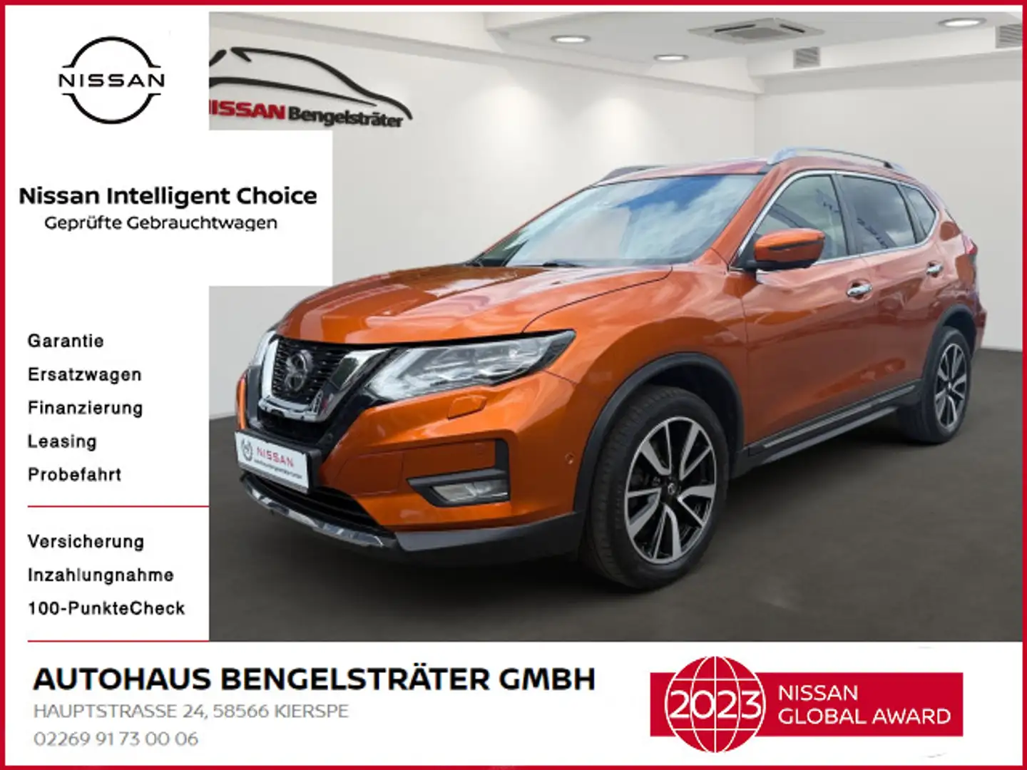 Nissan X-Trail 1.7dCi 109.097km Tekna 4x4 Standheizung Orange - 1