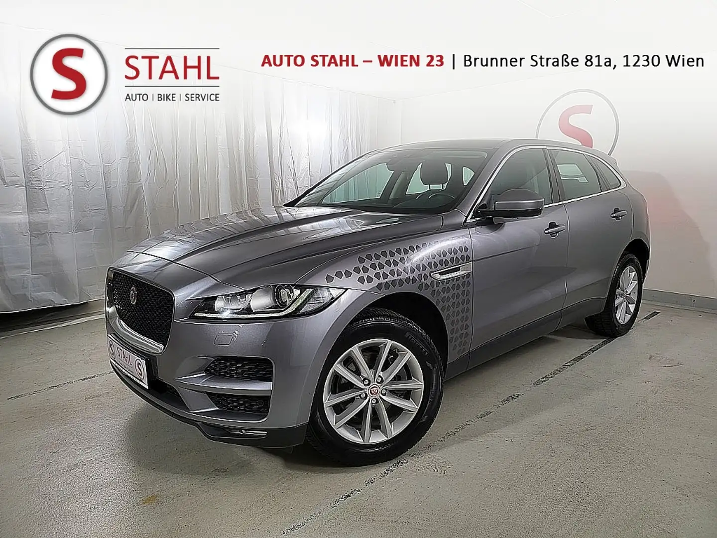 Jaguar F-Pace 20d AWD Prestige Aut. | Auto Stahl Wien 23 Gris - 1