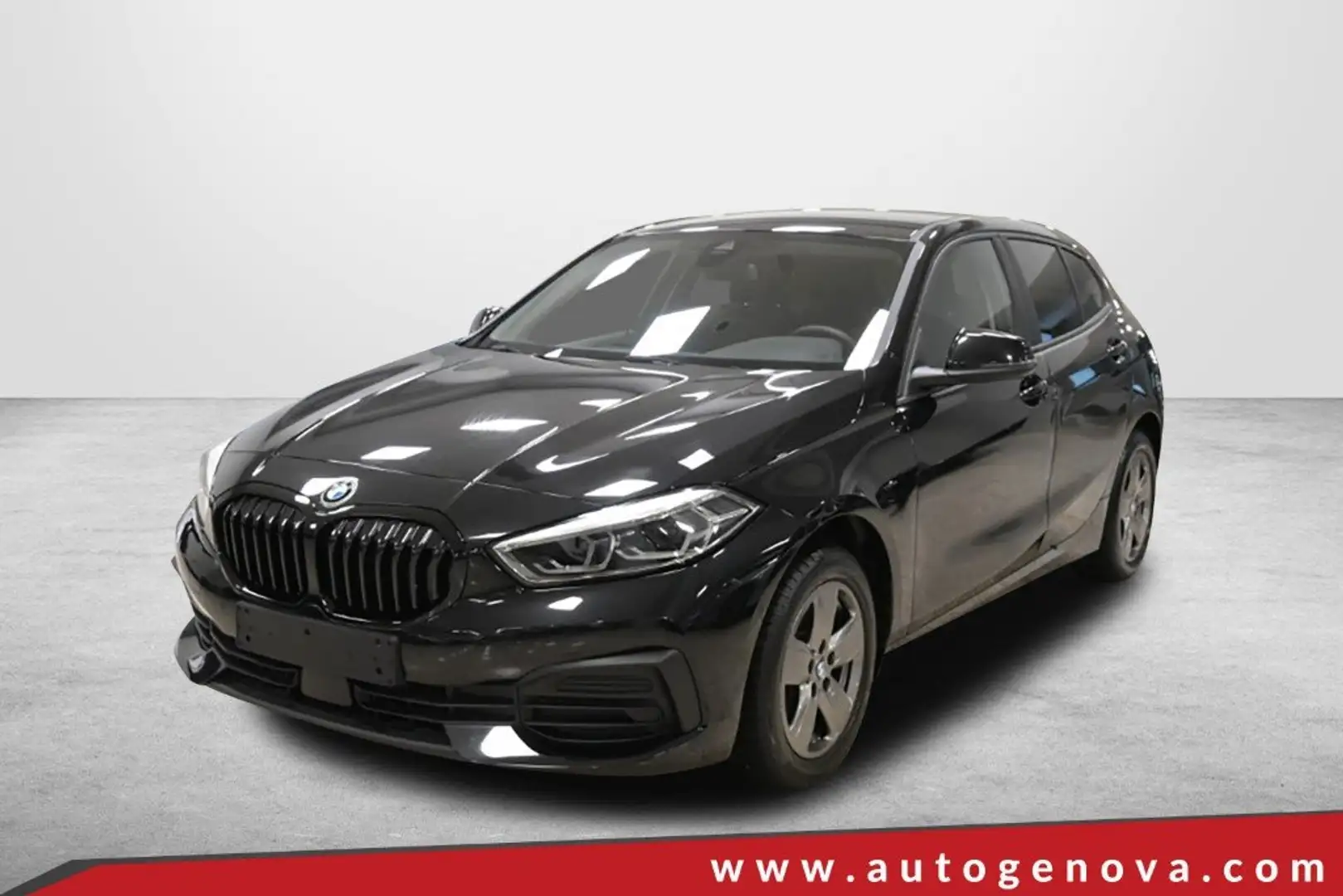BMW 116 116D 6M BUSINESS ADVANTAGE ( FARI LED - NAVI ) Nero - 1