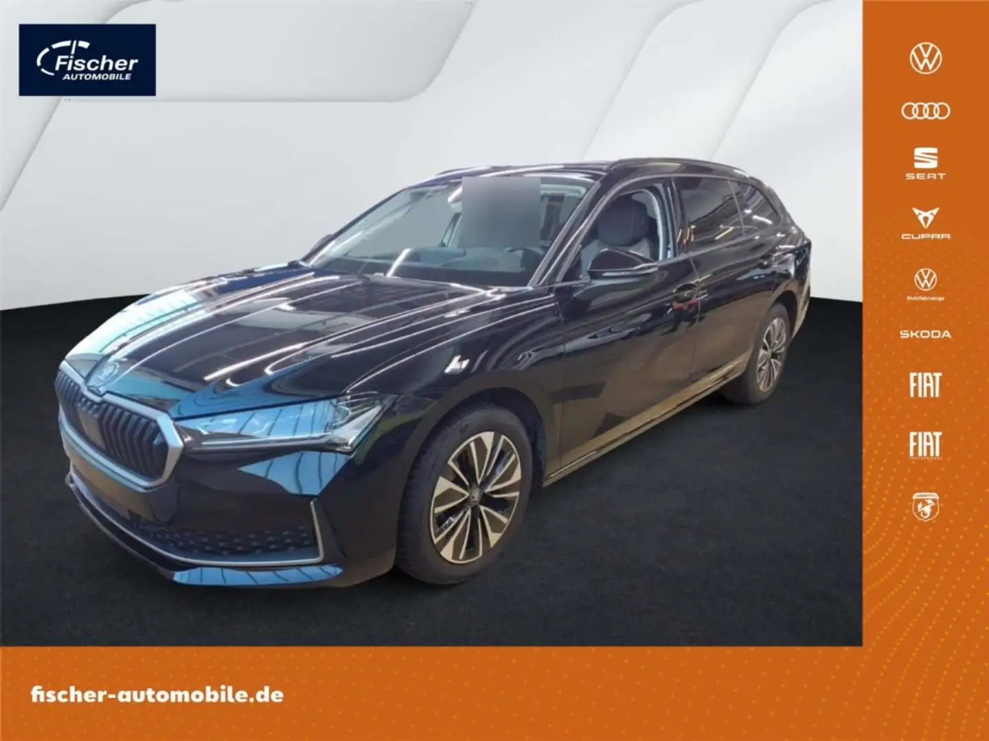 Skoda Superb Combi 2.0 TDI Selection DSG AHK/P-Dach Schwarz - 1