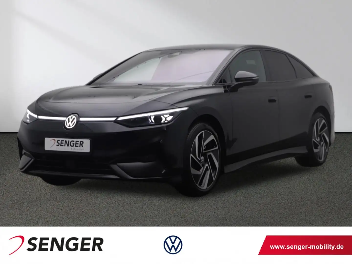Volkswagen ID.7 Pro S 86 kWh Massagesitz 360° Kamera AHK Noir - 1