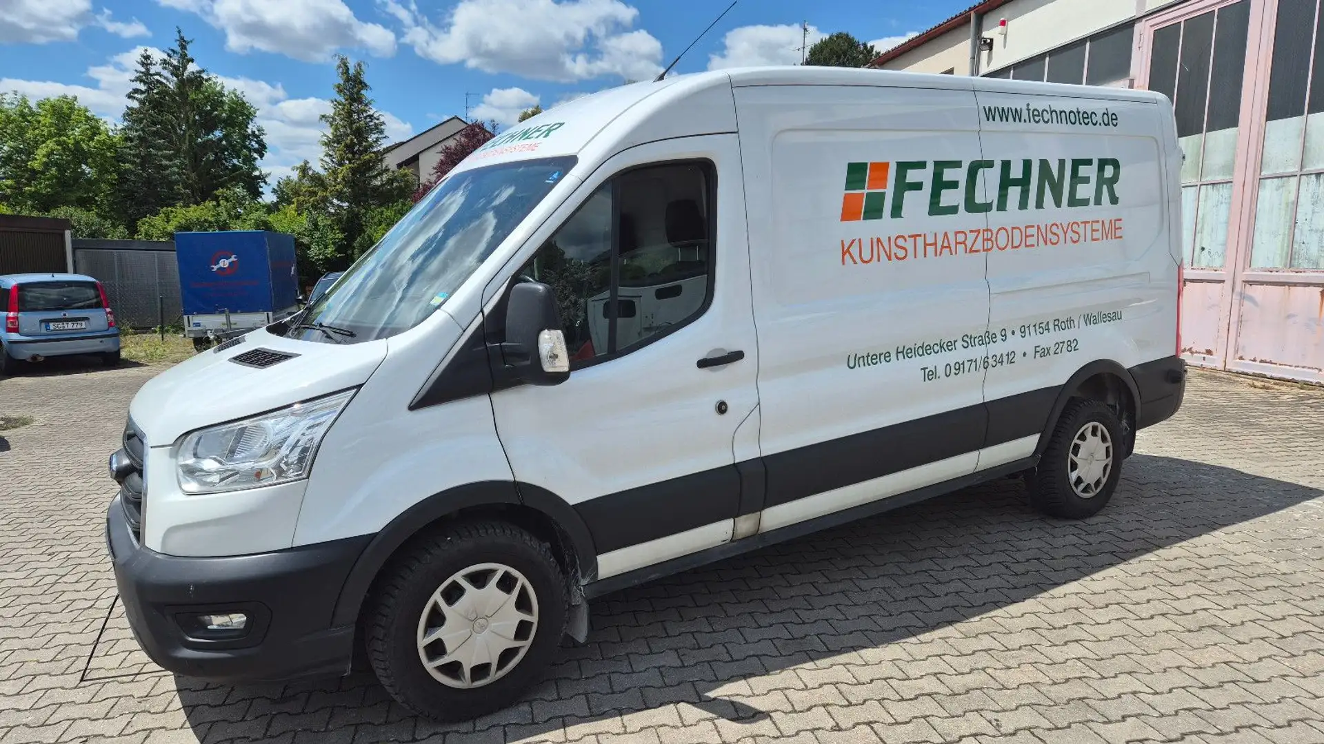 Ford Transit Kasten 350 L3 Trend Blanc - 1