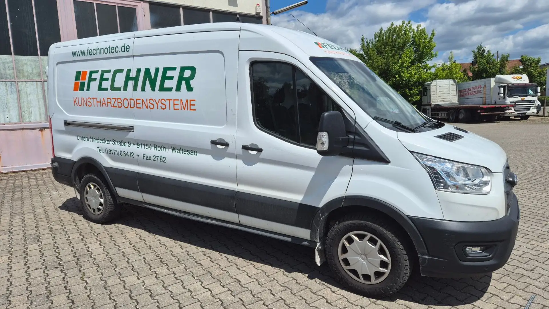 Ford Transit Kasten 350 L3 Trend Blanc - 2