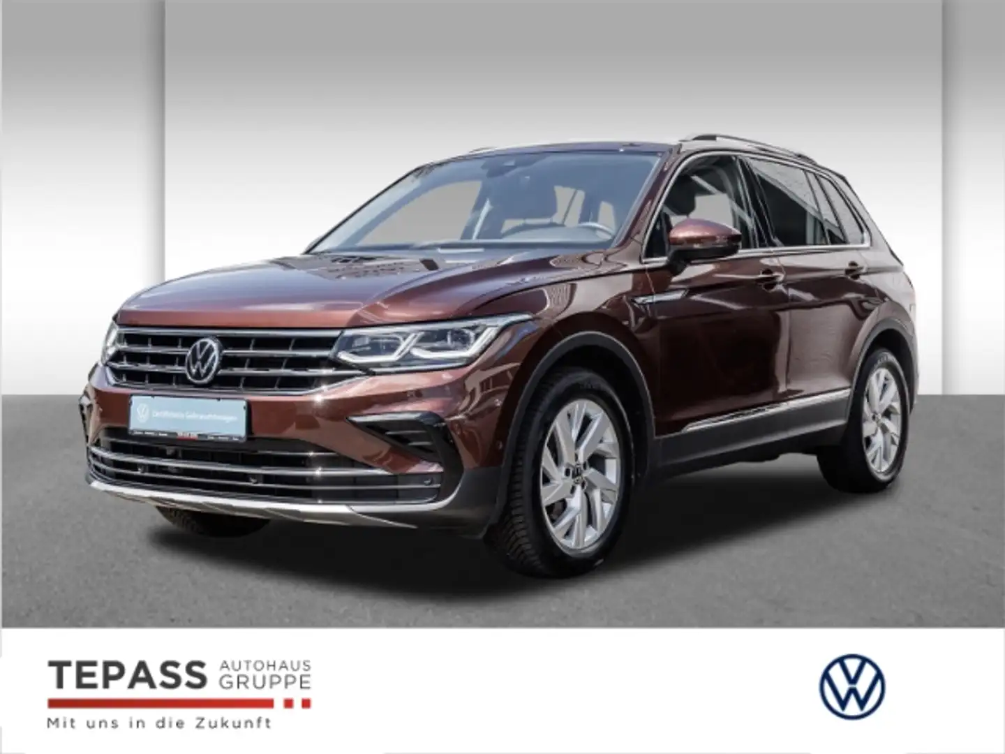 Volkswagen Tiguan 1,5l TSI DSG Elegance LED NAVI KAMERA GJR Синій - 1