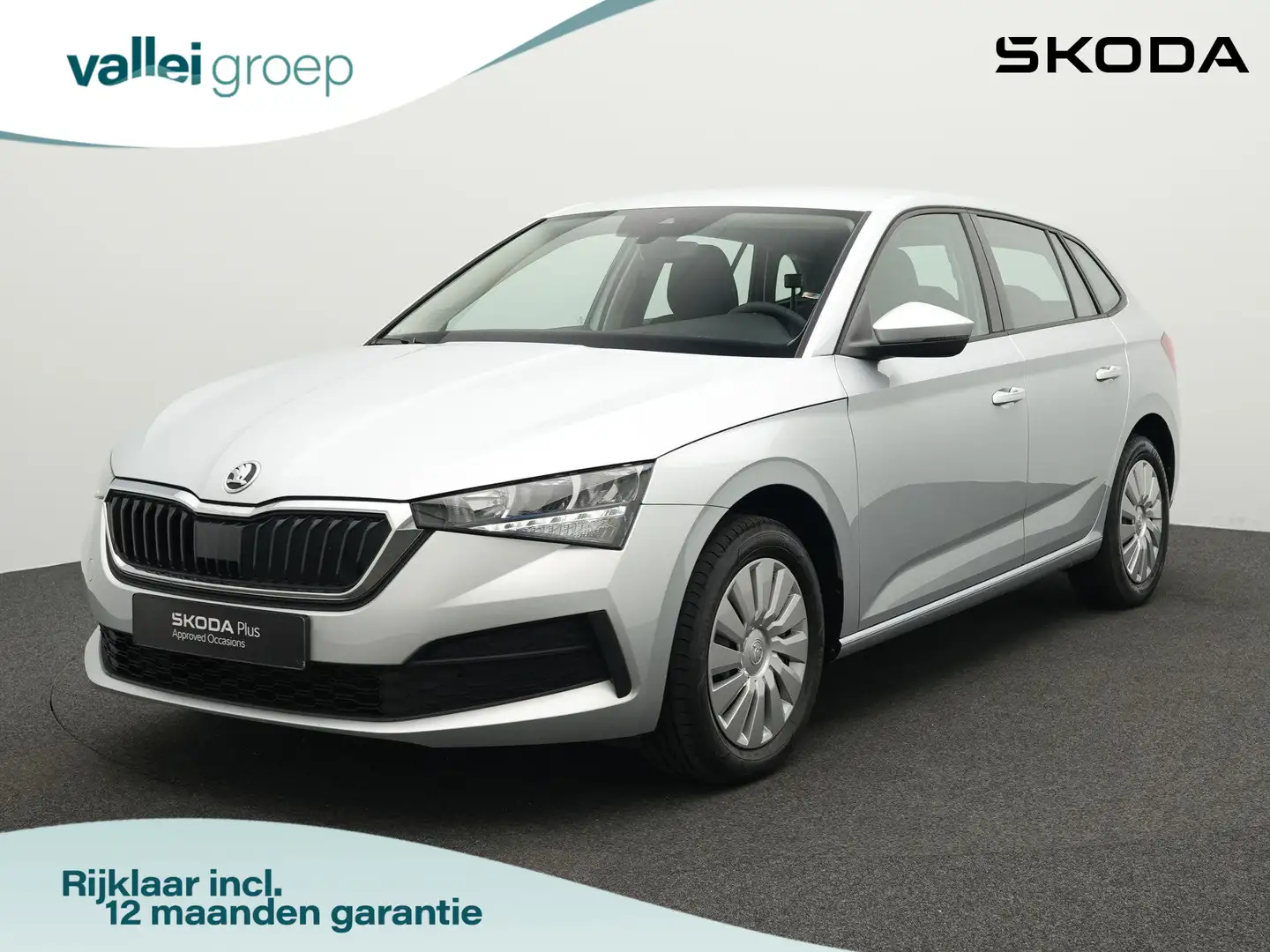 Skoda Scala 1.0 TSI 95 pk Active | Carplay | Cruise Control | Grijs - 1
