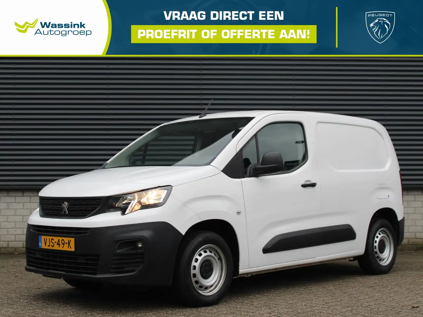 Peugeot Partner BlueHDi 75pk 650kg Premium I Parkeersensoren I Ver Blanc - 1