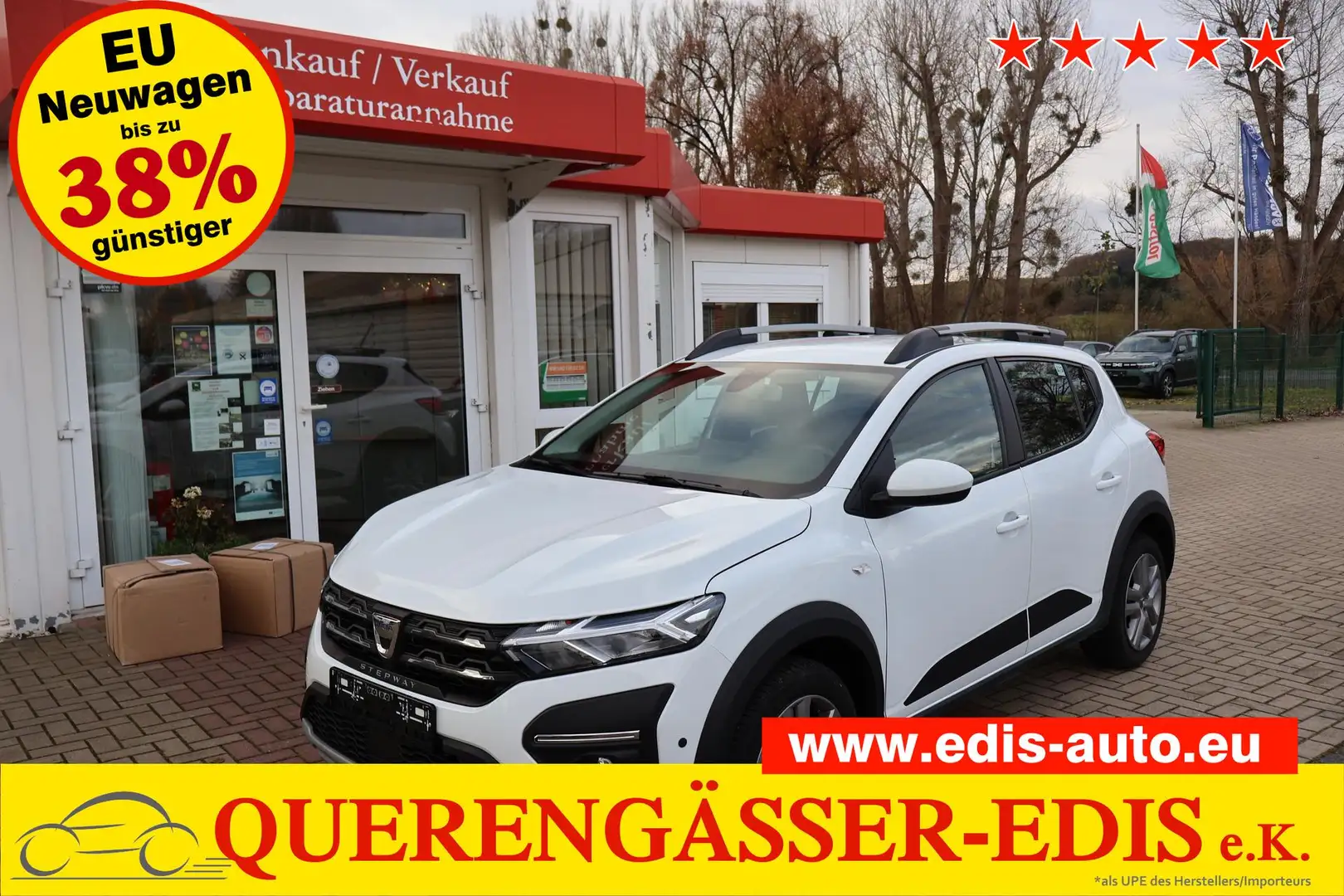 Dacia Sandero Stepway 1.0 TCe 90 CVT 67 kW (91 PS), Automatik... Weiß - 1