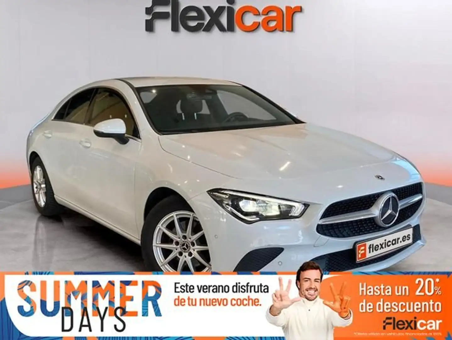 Mercedes-Benz CLA 180 +180+D+DCT+-+4P+%282020%29 Blanco - 1