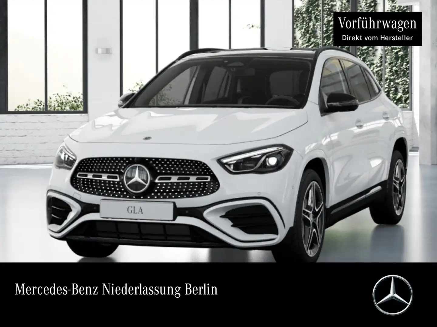 Mercedes-Benz GLA 200 AMG+NIGHT+PANO+360°+MULTIBEAM+19"+TOTW+7G Weiß - 1