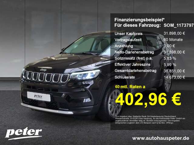 Imagine Jeep Compass Compass 1.5l T4 48V e-Hybrid MHEV Altitude FWD