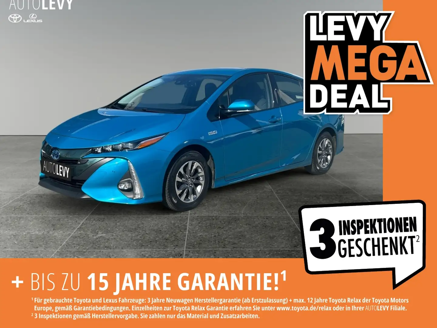 Toyota Prius 1.8 Executive Plug-In PDC*Navi*LED*SHZ Kék - 1