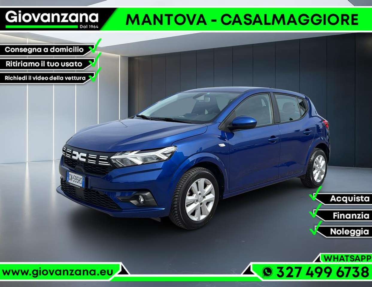 Dacia Sandero 1.0 tce Expression Eco-g 100cv 5 marce