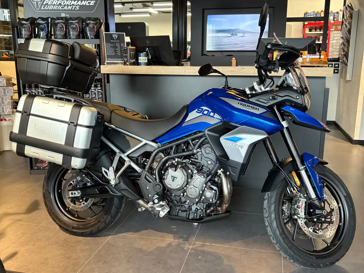 Triumph Tiger 900 Tiger 900 GT Bleu - 1
