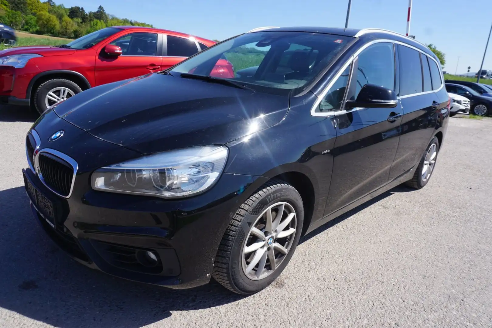 BMW 218 Gran Tourer - 218d Advantage Schwarz - 1