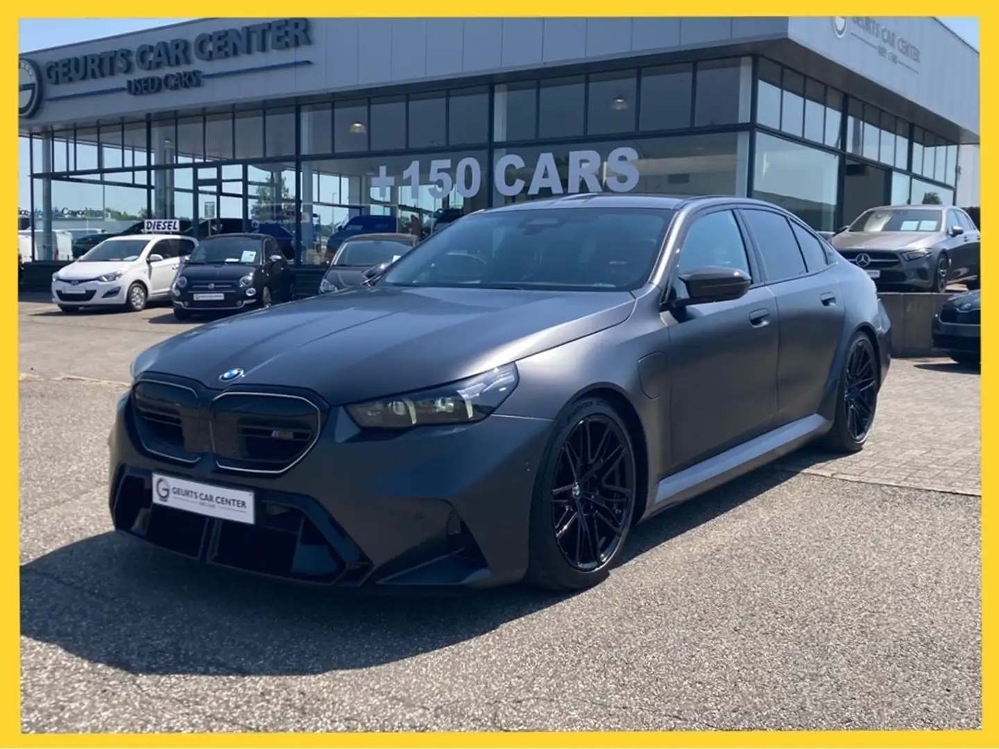 BMW M5 4.4 Plug-in Hybride 727pk - BELGISCHE WAGEN ! Чёрный - 1