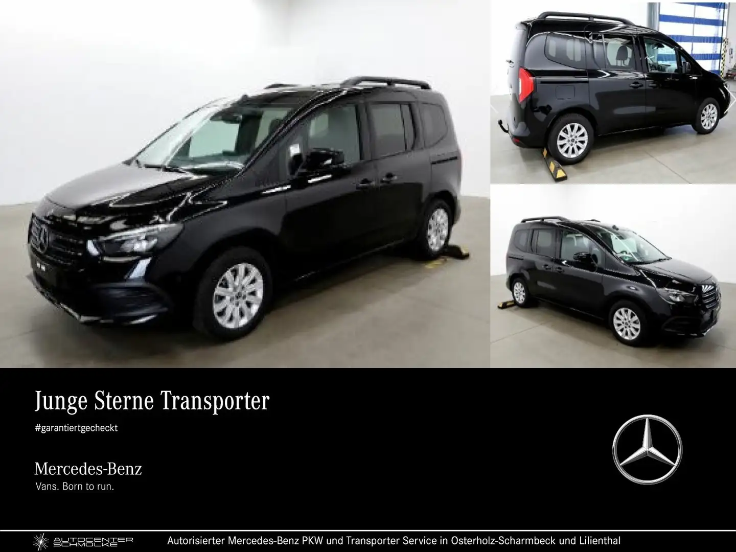 Mercedes-Benz T 180 PROGRESSIVE ED.NAVI*LED*AHK*TOTWINKEL-ASS. Schwarz - 1