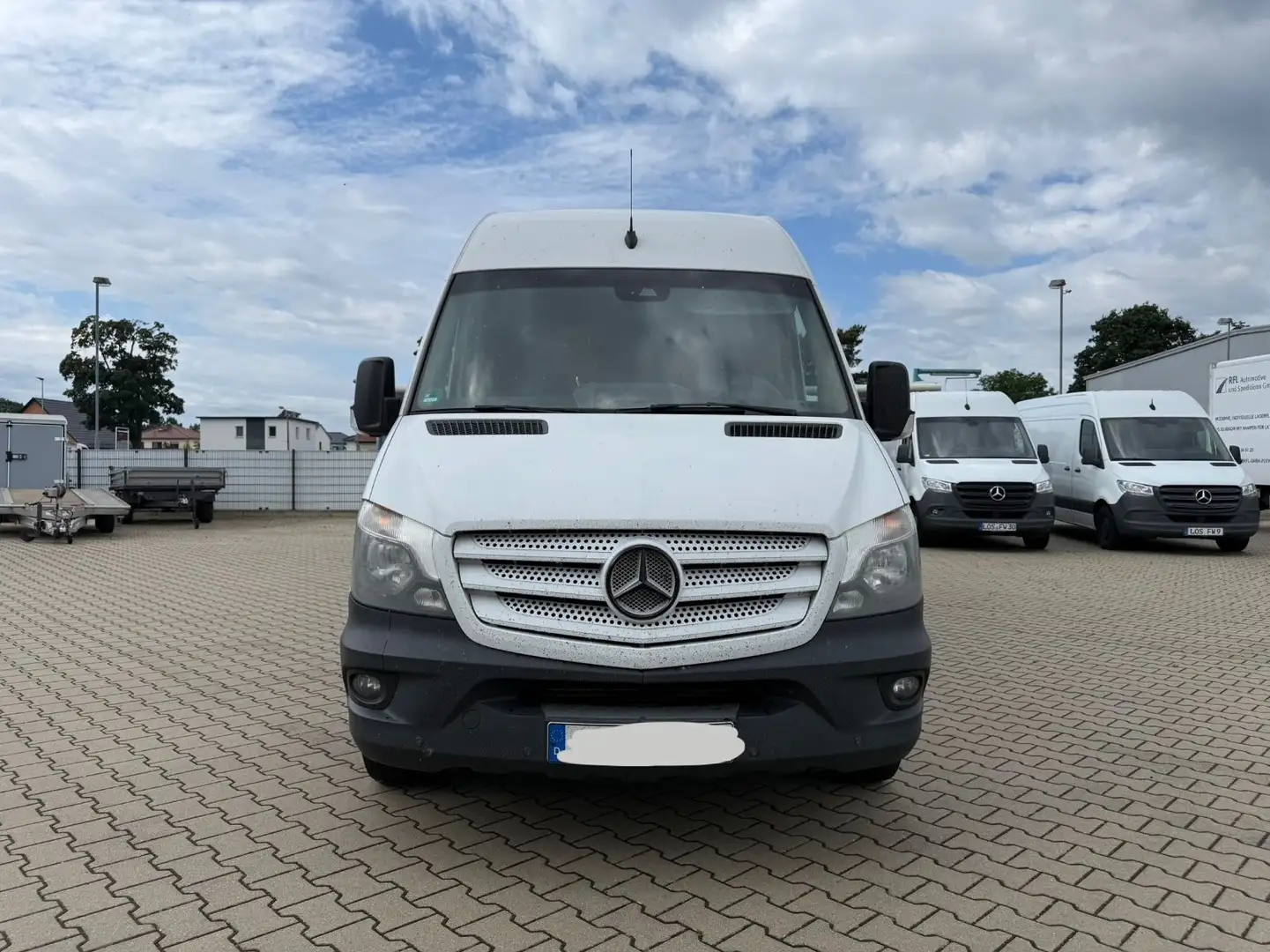 Mercedes-Benz Sprinter 316 CDI Kasten L4H2*Extramaxi*Klima* Blanc - 2