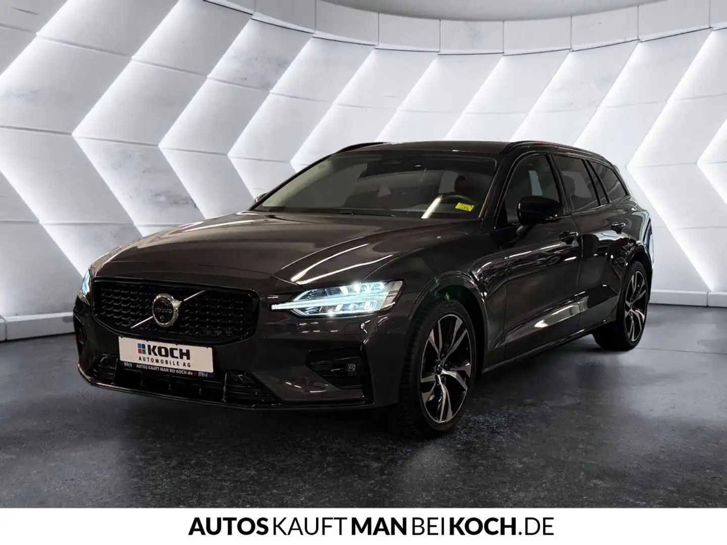 Volvo V60 B4 B DKG Plus Dark ACC BLIS 360 MEM VLED H&K Grau - 2