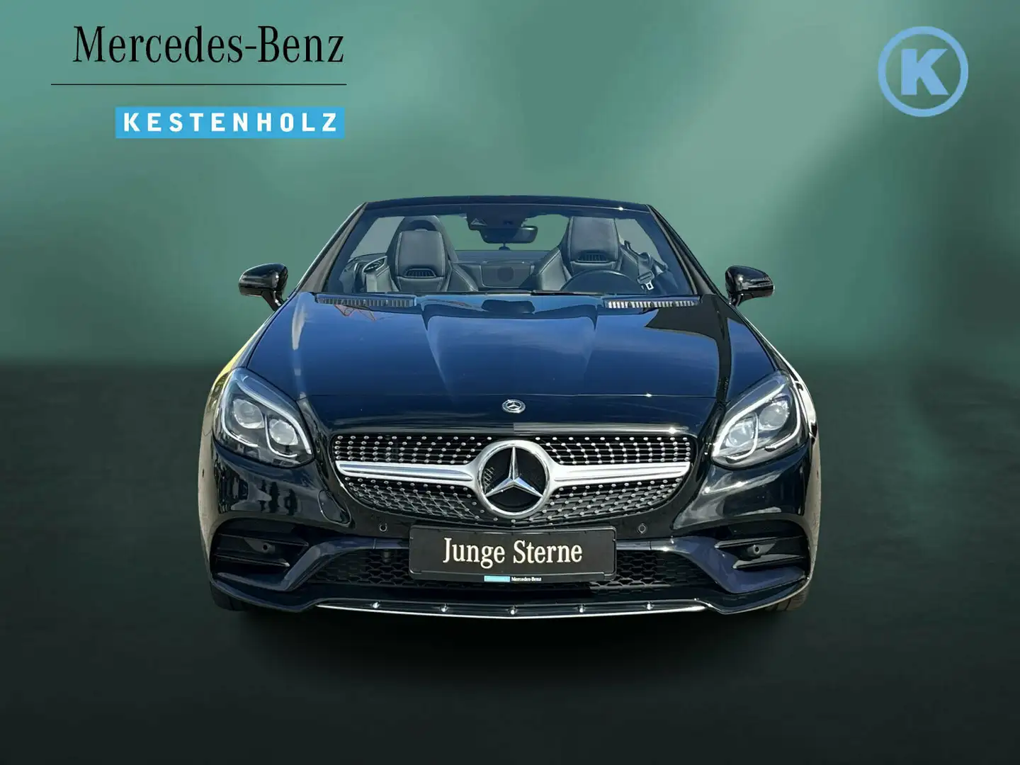 Mercedes-Benz SLC 180 SLC 180 AMG+LED-ILS+LEDER+AIRSCARF+PDC+TOTWINKEL Noir - 2