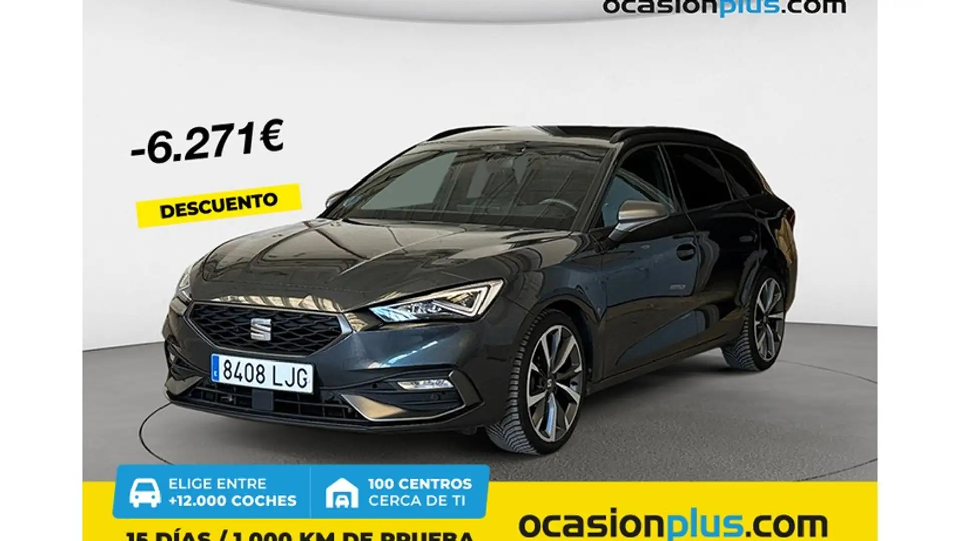 SEAT Leon ST 1.5 eTSI S&S FR Launch Pack L DSG-7 150 Grijs - 1