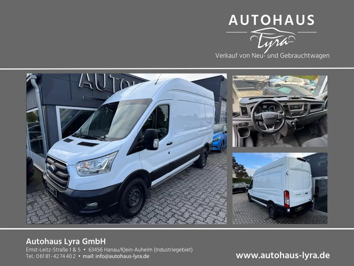 Ford Transit 2.0 TDCi 350 L3H3*KLIMA*PDC*TEMPOMAT* Weiß - 1