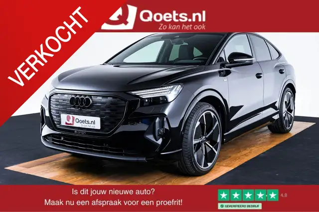 Audi Q4 e-tron Sportback 40 S edition 77 kWh Trekhaak - Panoramda